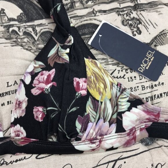 Rachel Rachel Roy Floral Print Bikini Swim Top - Picture 3 of 5